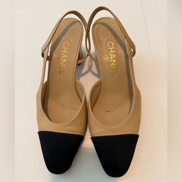 CHANEL Slingback Heels - Picture 1 of 11